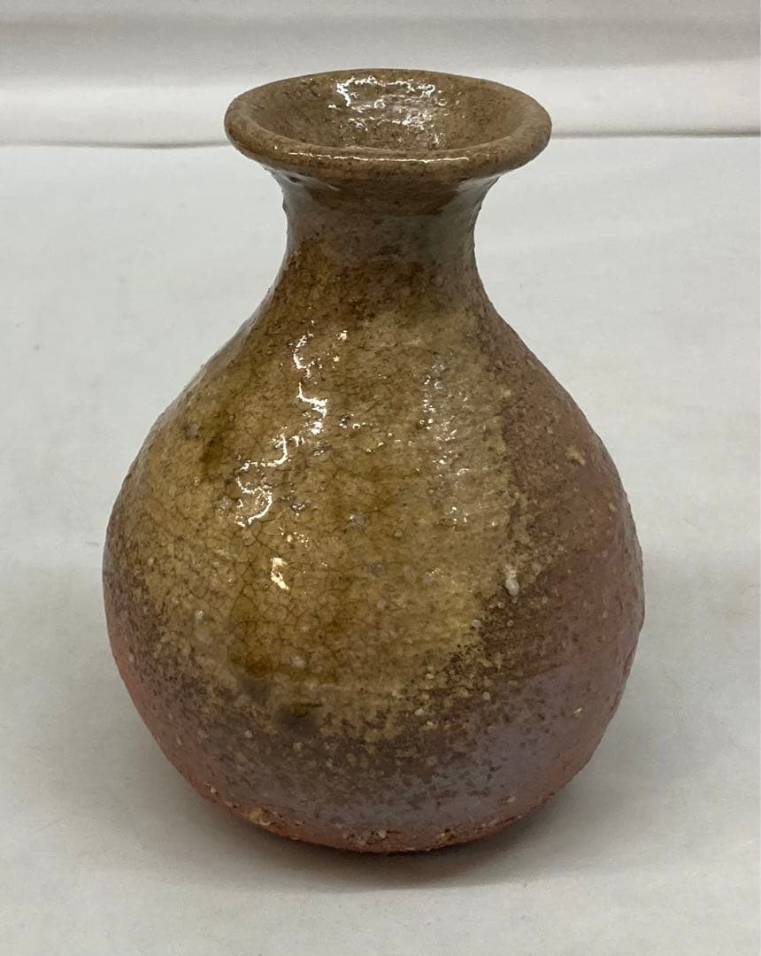 B163b  高橋楽斎作　花入・徳利・玉露茶器　3点セット　共箱　極箱