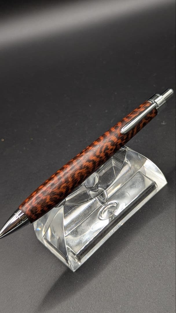 399ペン工房翌檜　極上　スネークウッド　木軸シャーペン　ボールペン