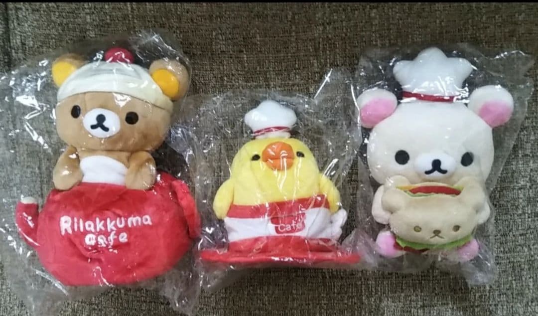 リラックマ スペシャル カフェ ぬいぐるみ セット 完全予約販売 限定 未開封
