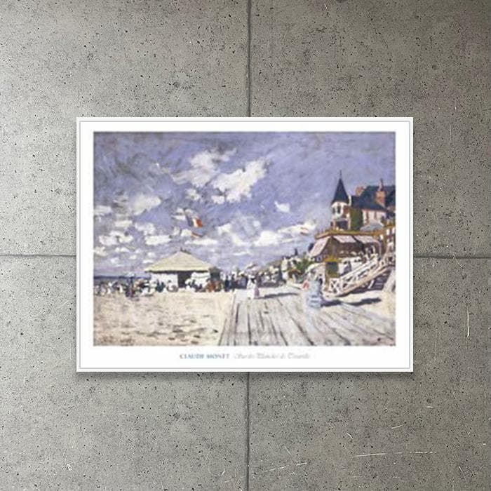 額装品/Sur les planches/クロード モネ/ポスター/インテリア
