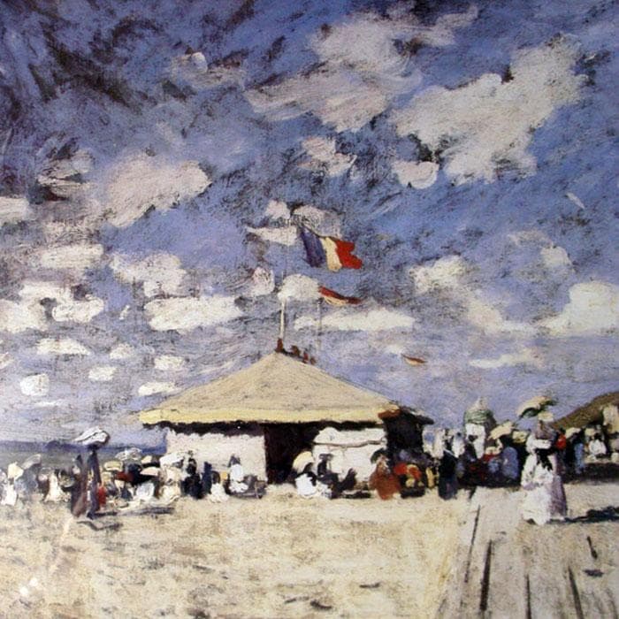 額装品/Sur les planches/クロード モネ/ポスター/インテリア