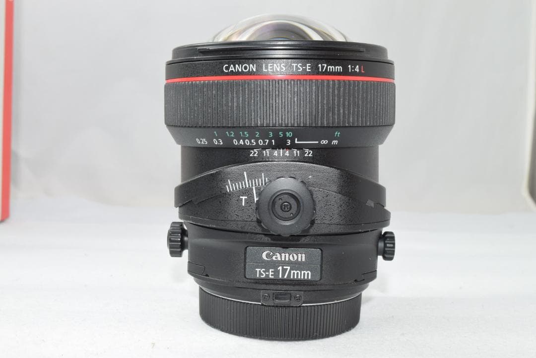 綺麗な展示品☆Canon TS-E 17mm F4L☆EFマウント☆アオリ撮影