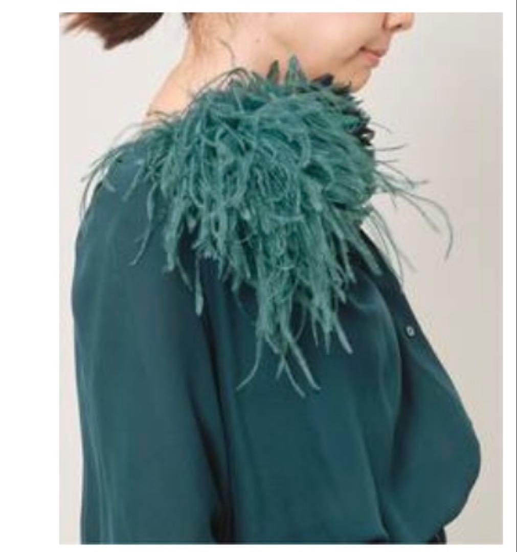 アパルトモン　INDRESS Ostrich feather broo