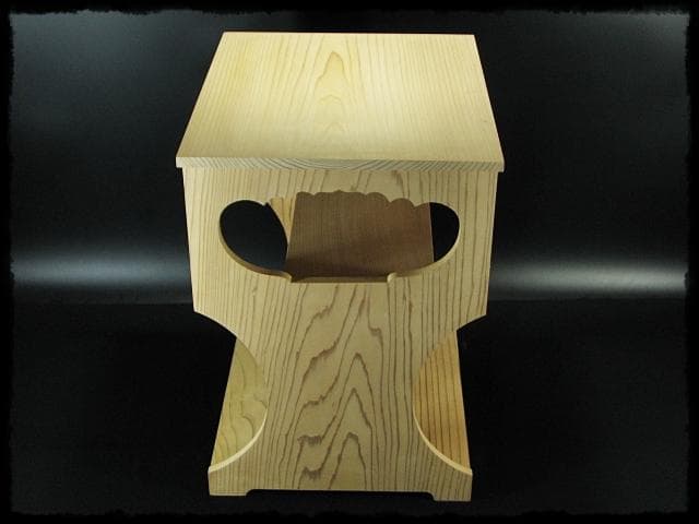 玄々斎好 杉棚 玄々棚 十一代 精中宗室 裏千家 棚物 茶道具 f269