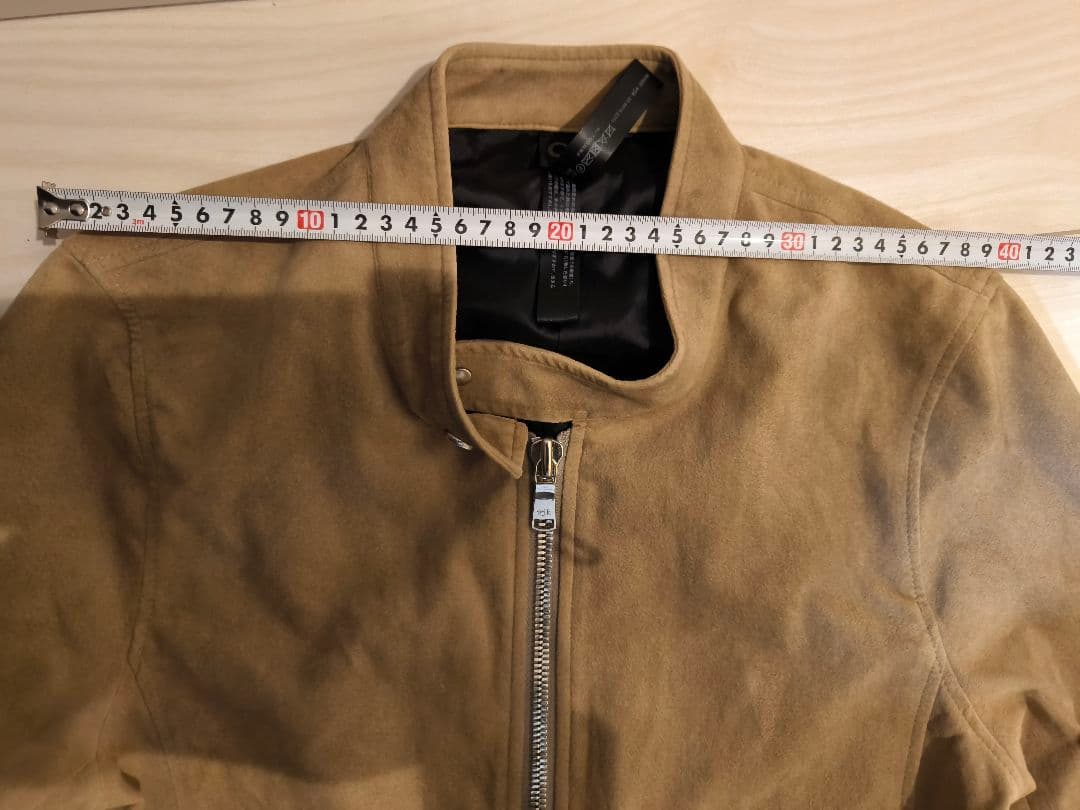 定価6万wjk スウェード ライダースレザージャケット