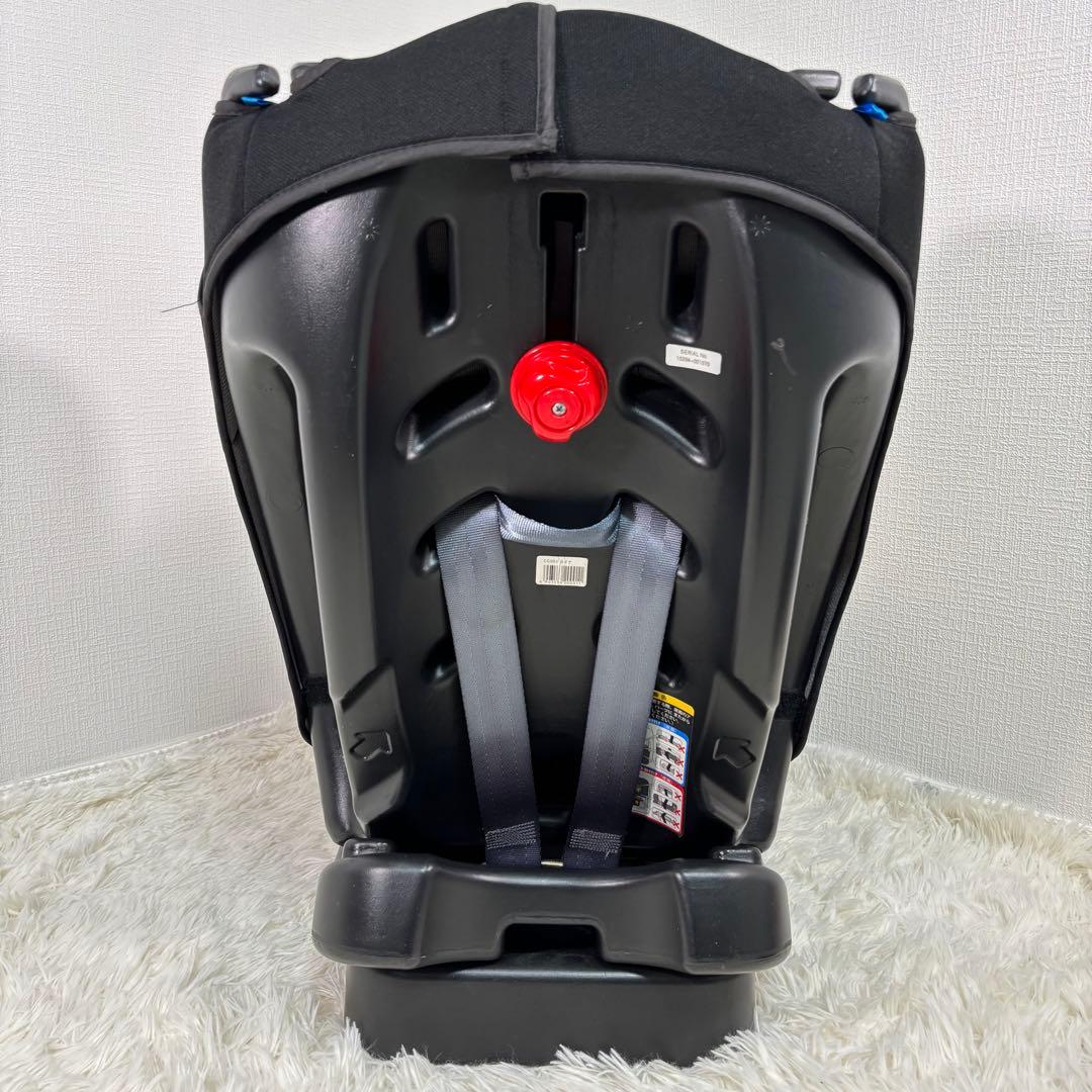 美品　リーマン　ジュニアシート　キッズシート　オレンジ　チャイルドシート