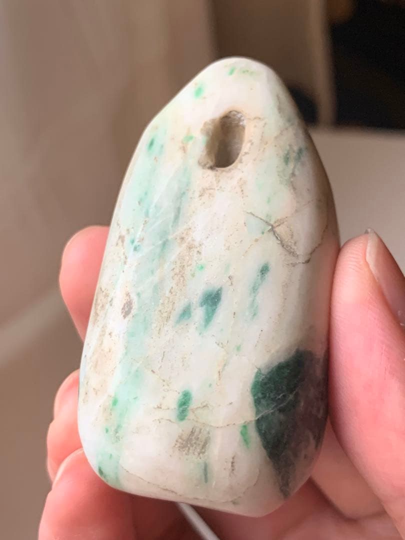 古墳期　出土　糸魚川翡翠製石笛　縄文時代　石器　翡翠勾玉　土器　根付　埴輪