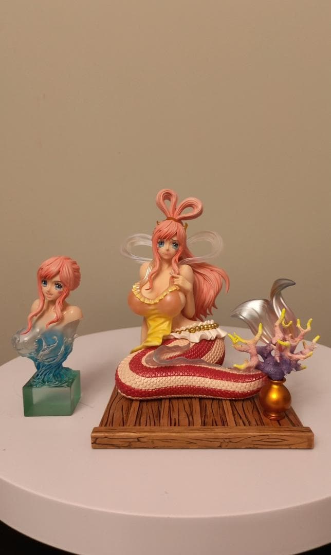 ワンピース しらほし Shirahosh 双頭彫 樹脂 彫刻 フィギュア