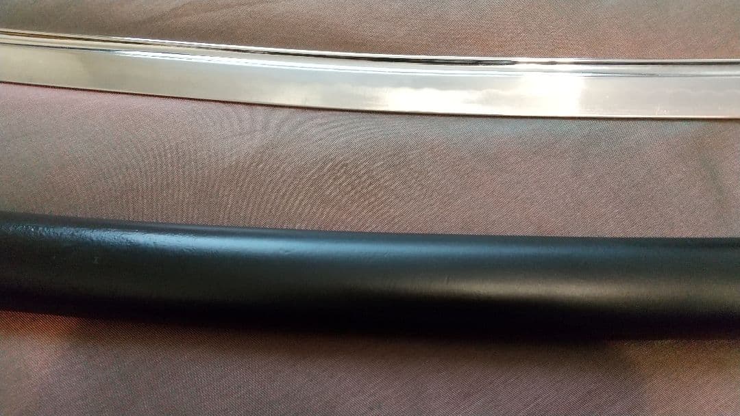 【二尺四寸二分】 居合刀 樋入り 長刀 透かし鍔 模造刀 武具 拵え 日本刀