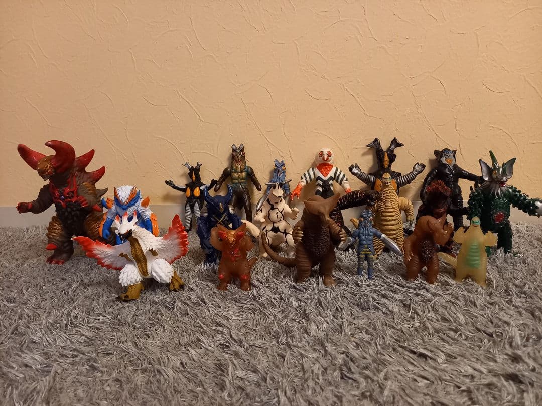 希少品ありウルトラマンフィギュアソフビ141体セット