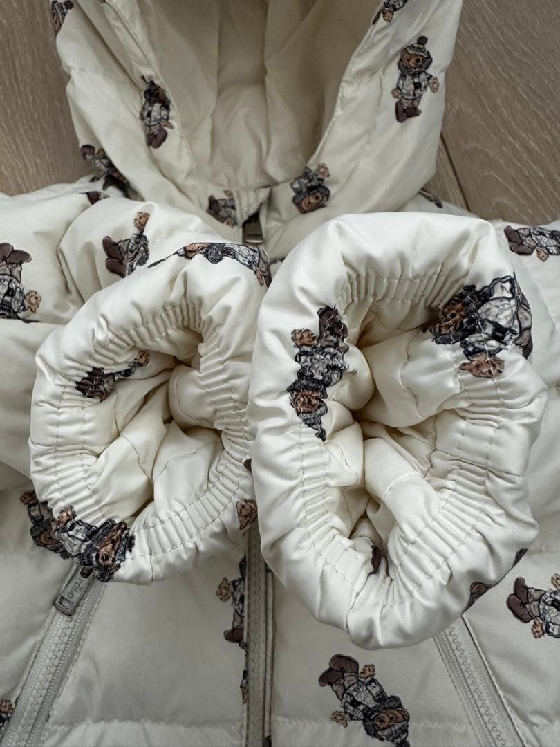 Ralph Lauren 24M(85〜90cm)ホワイト ダウンコート