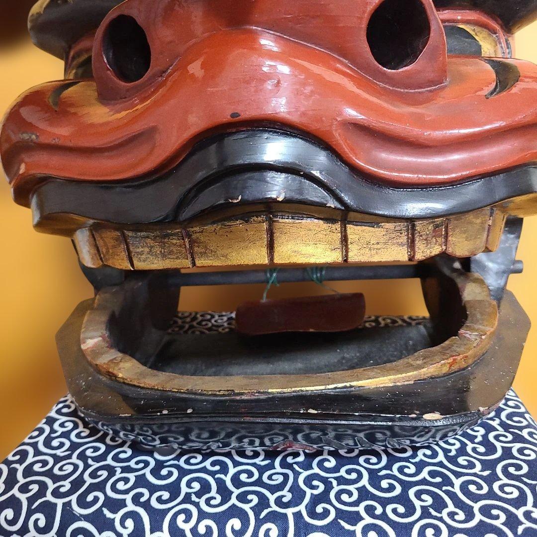 獅子舞　獅子頭