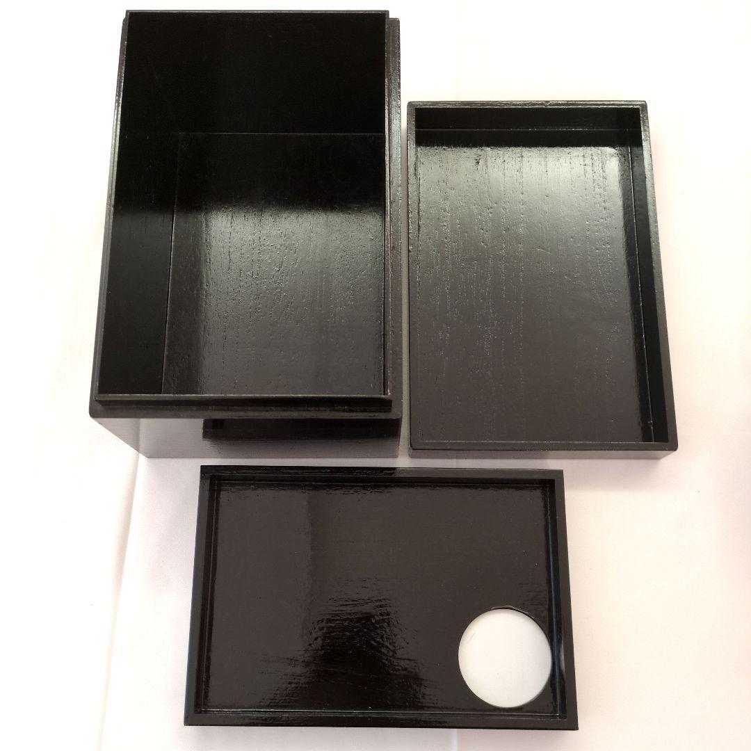 茶道具セット　茶箱　漆塗