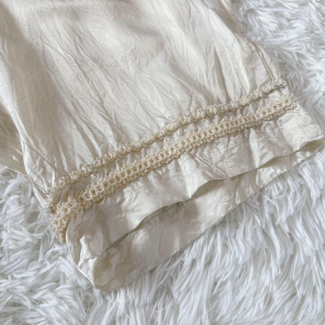 希少　COMMEdesGARCONS レース　サテンサルエルパンツ