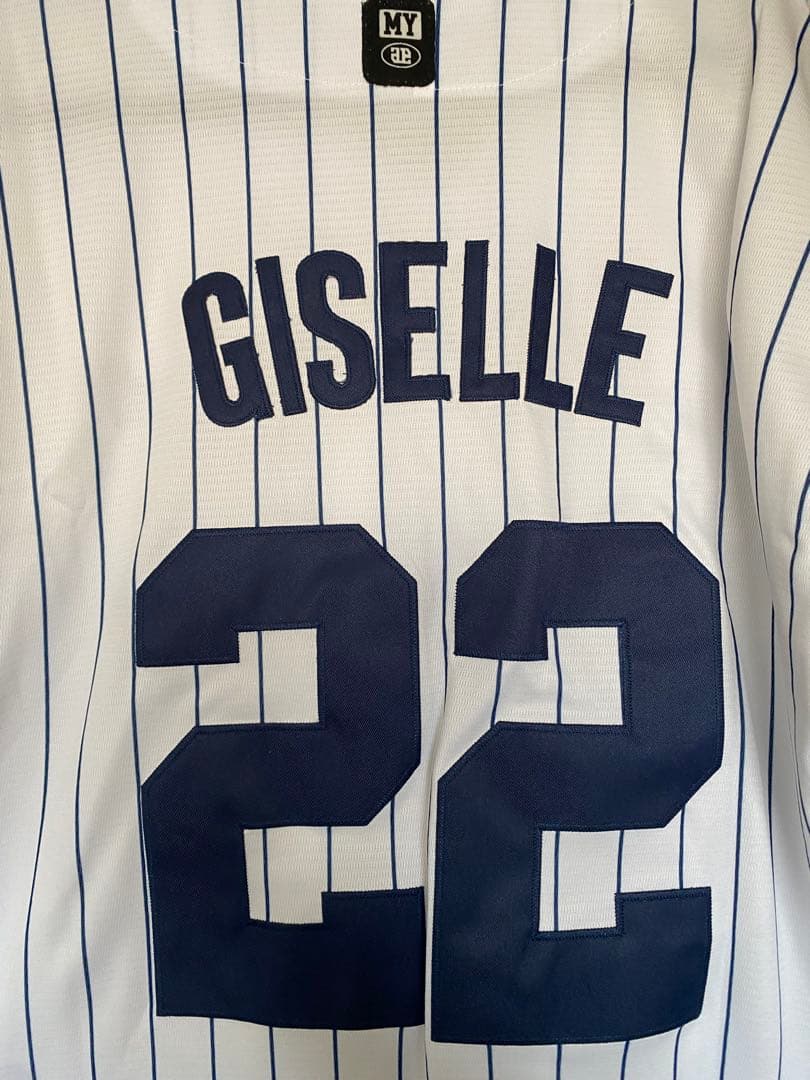 aespa エスパ GISELLE ジゼル 22 ユニフォーム Tシャツ