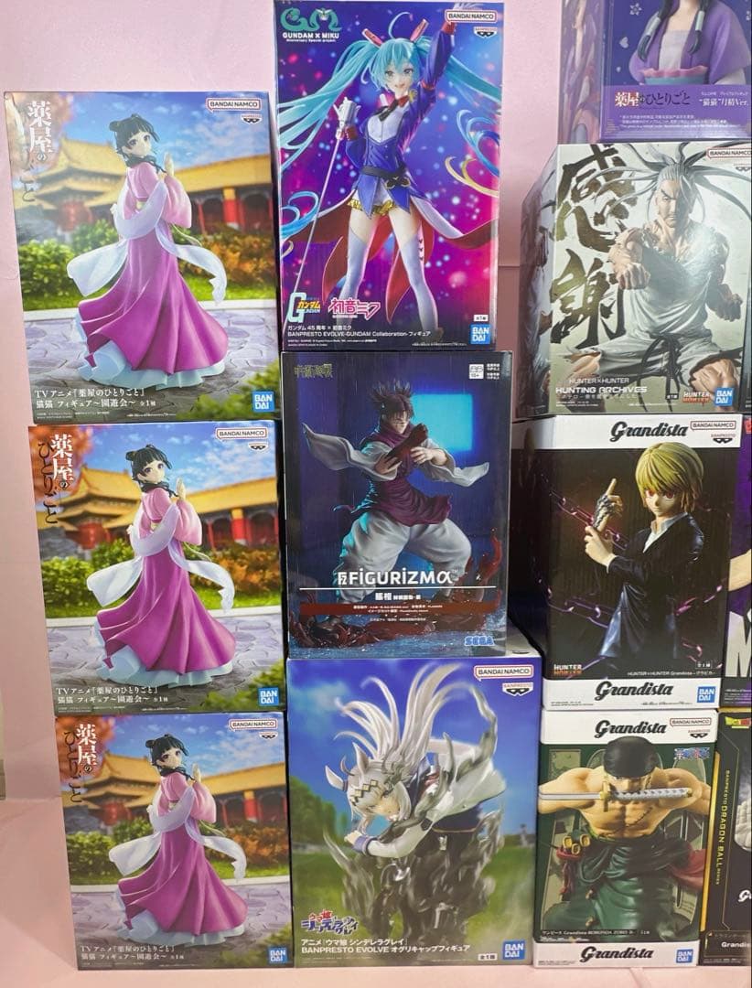 薬屋のひとりごと ワンピース ドラゴンボール 呪術廻戦 プライズ品フィギュア