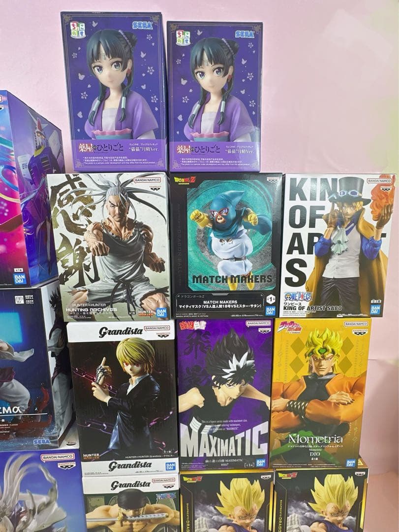 薬屋のひとりごと ワンピース ドラゴンボール 呪術廻戦 プライズ品フィギュア