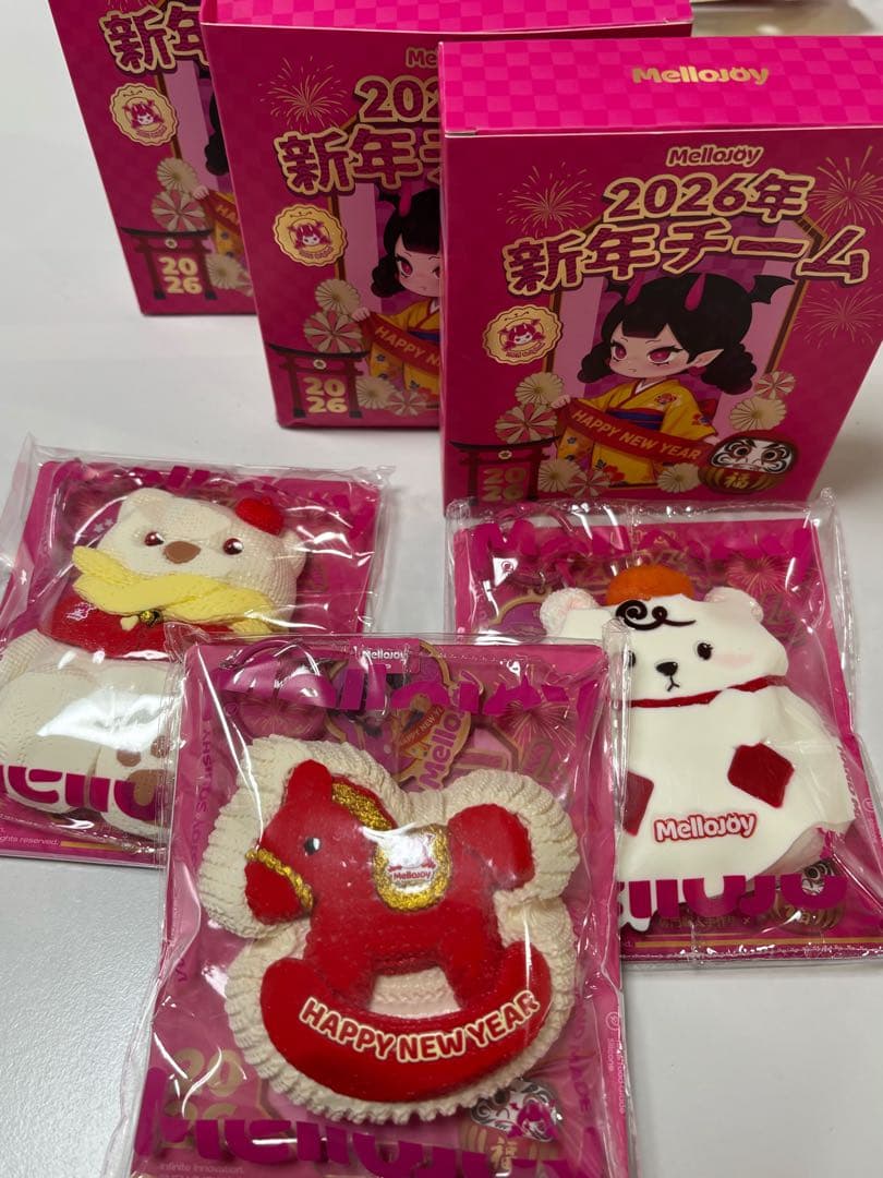 Mellojoy 2026年新年チーム3種セット