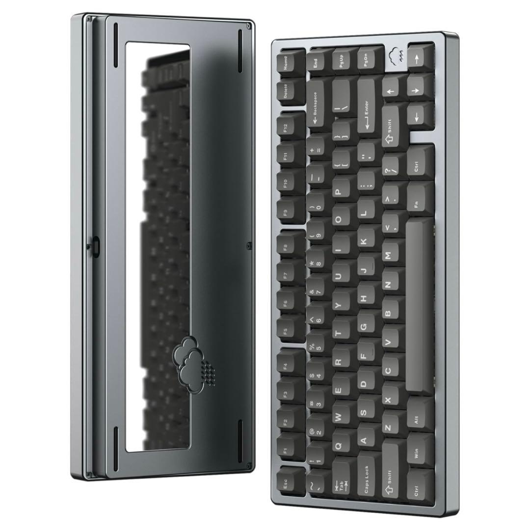 【新品未開封】WOBKEY Rainy75 RT Lite ナチュラルグレー