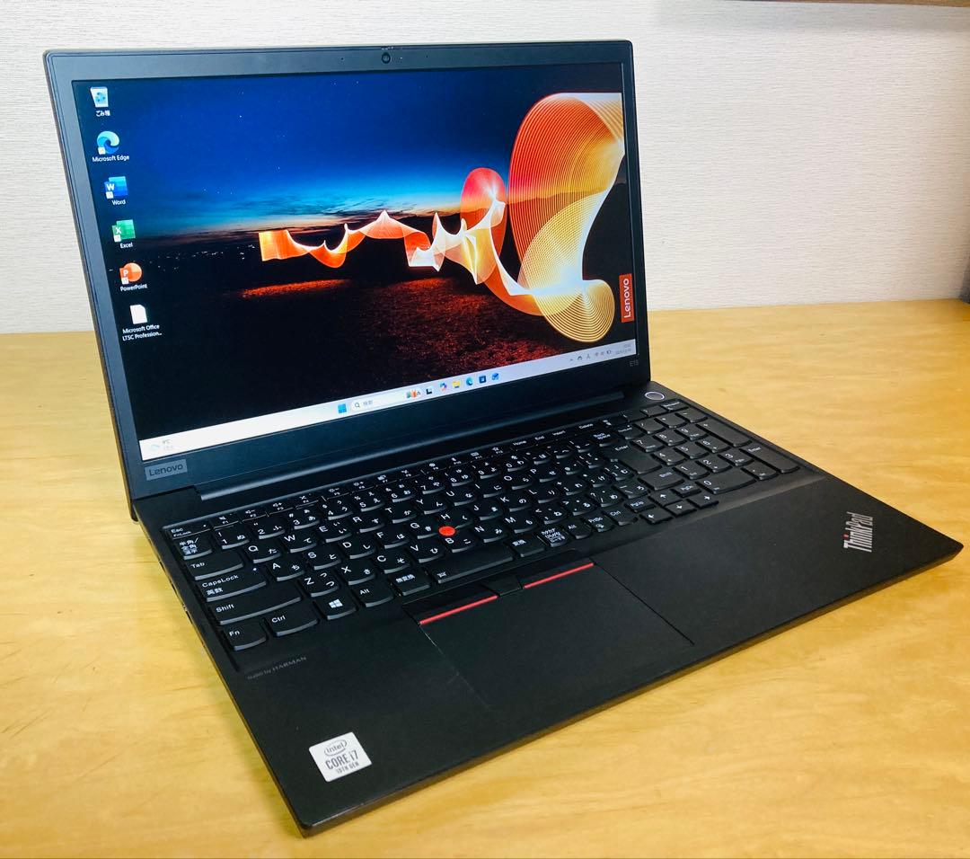 Thinkpad E15/メモリ16GB/CPUi7/office2024