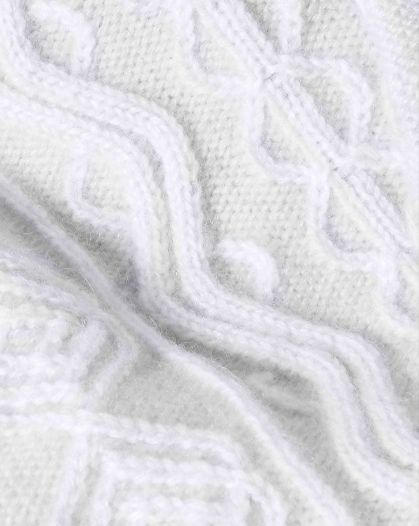 Johnstons of Elgin ジョンストンズ　カシミアニット帽 ボンボン