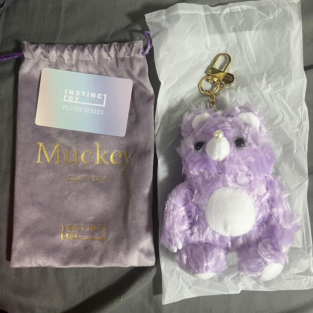 ぬいぐるみ INSTINCTOY Muckey plush accessory purple