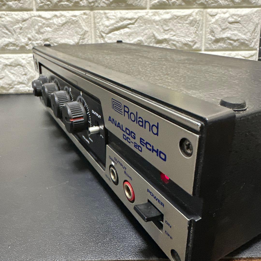 希少　Roland アナログエコー DC-20 通電確認済　現状品