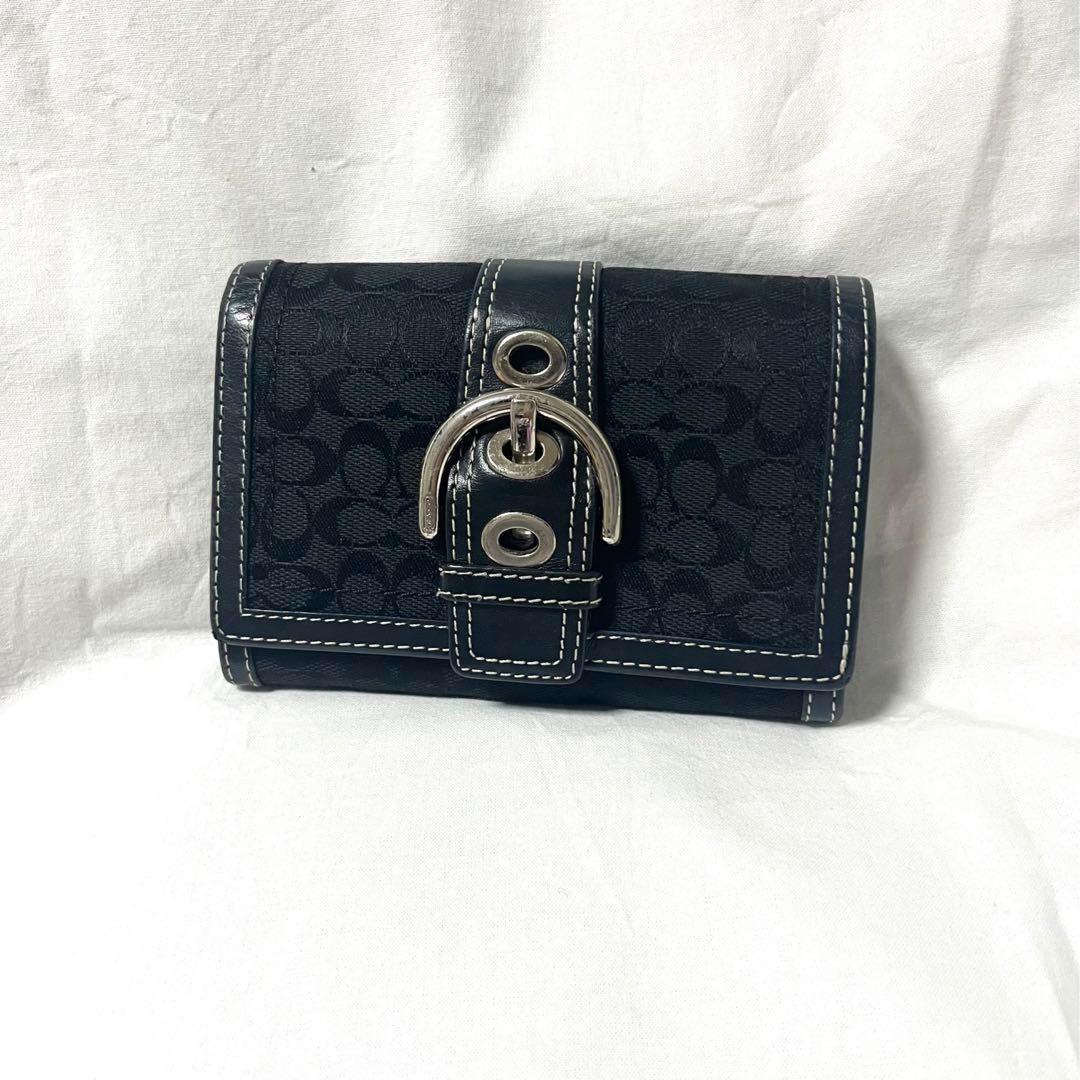 【専用！】コーチ 財布 ミニウォレット 二つ折り財布 小銭入れありレディース