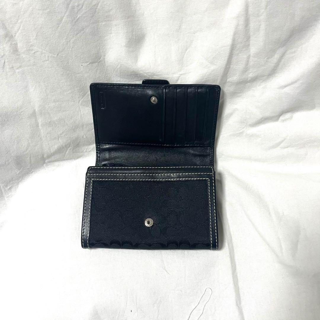 【専用！】コーチ 財布 ミニウォレット 二つ折り財布 小銭入れありレディース