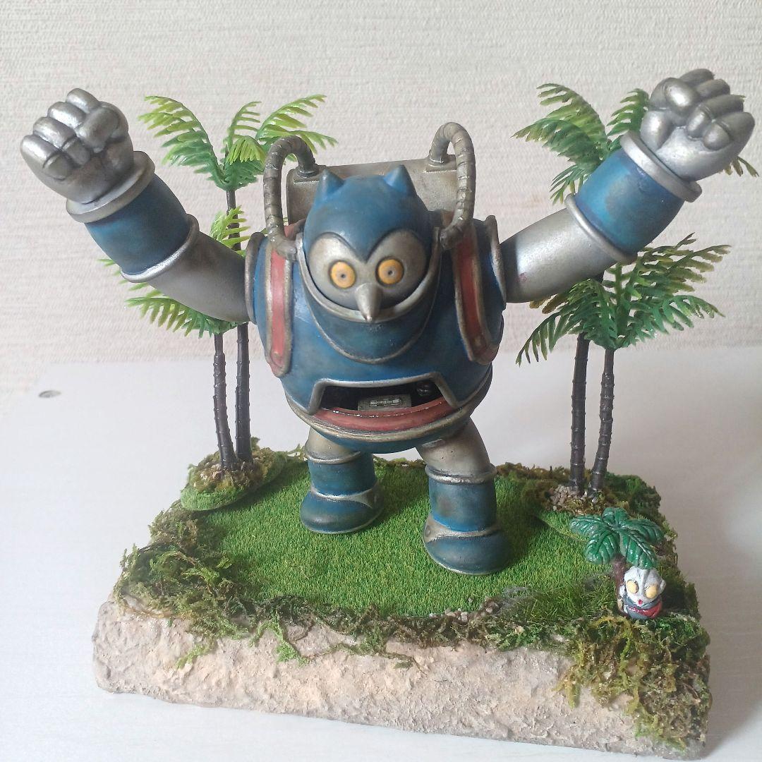 【バンダイプラモデル】Dr.スランプアラレちゃんキャラメルマン１号ジオラマ完成品