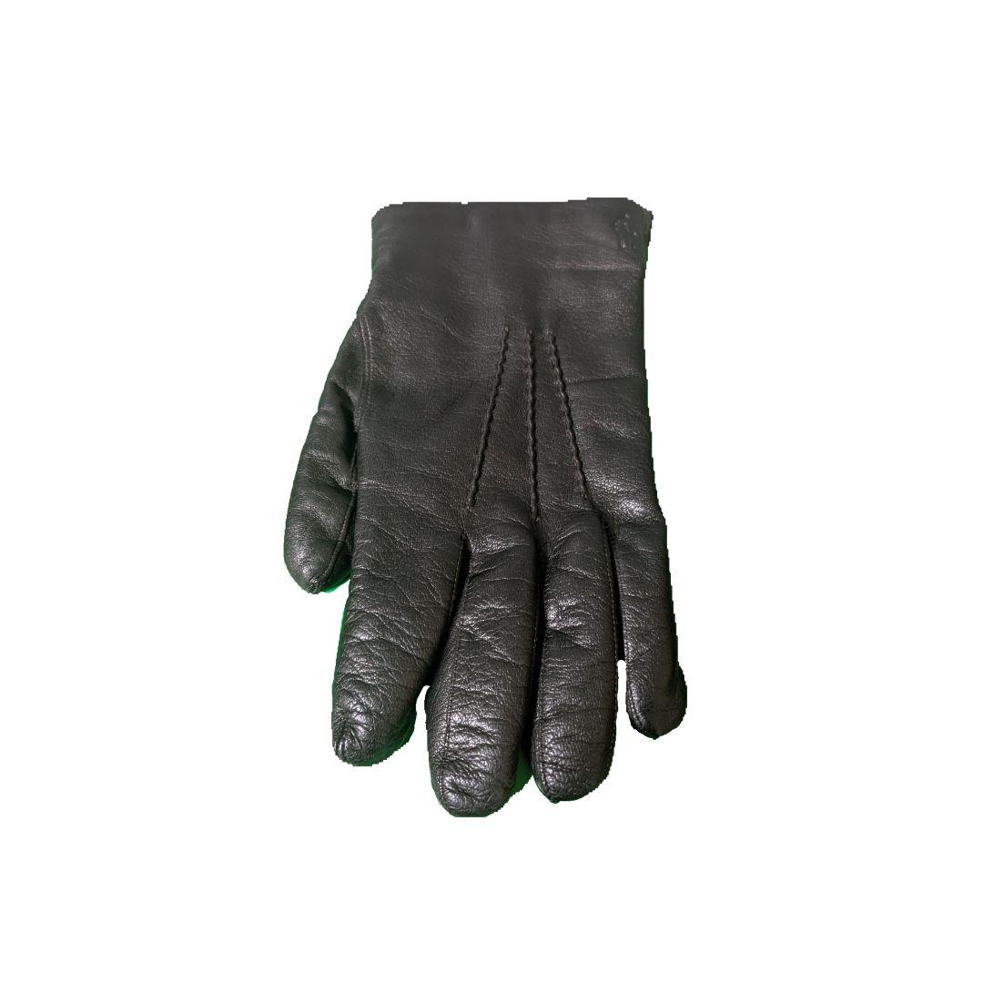 【PoloRalphLauren】 Leather globe レザー手袋