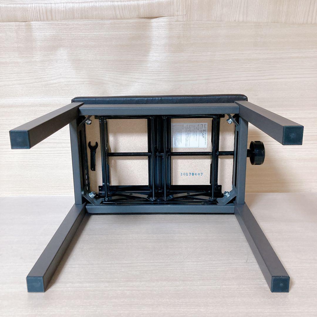 カワイ 河合楽器 KAWAI 昇降 ピアノ椅子 ブラウン 鍵盤楽器 電子ピアノ