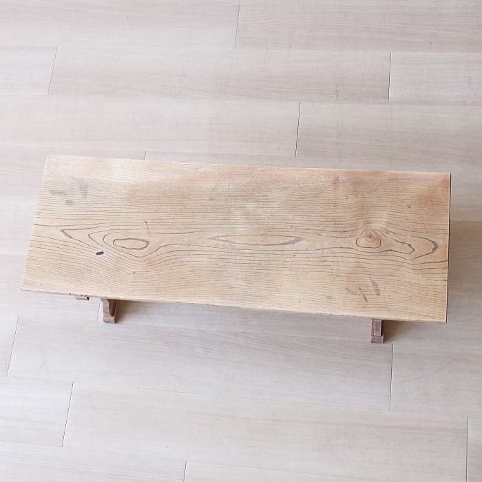 アンティーク ケヤキ 書机 無垢材 文机 ローテーブル 古家具