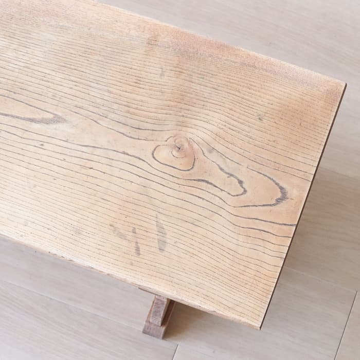 アンティーク ケヤキ 書机 無垢材 文机 ローテーブル 古家具