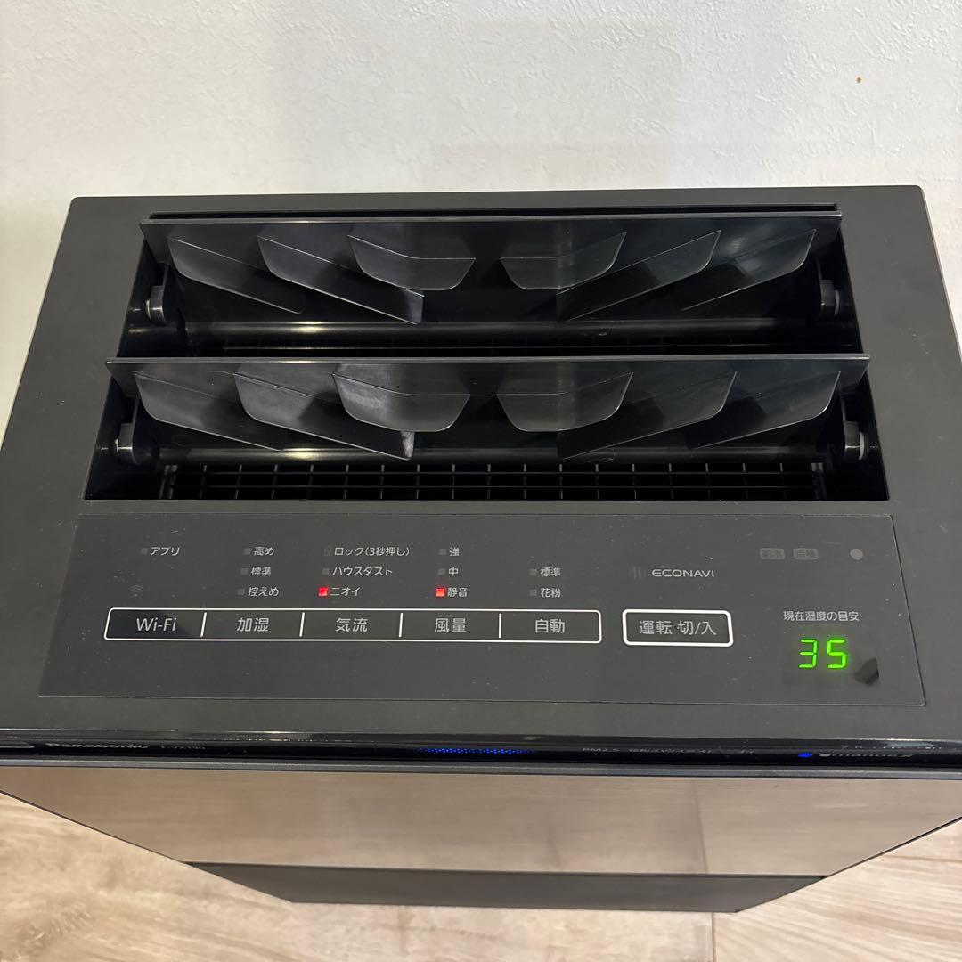 パナソニック 空気清浄機 加湿器 F-VXT90 ナノイー搭載 木目調 送料込み