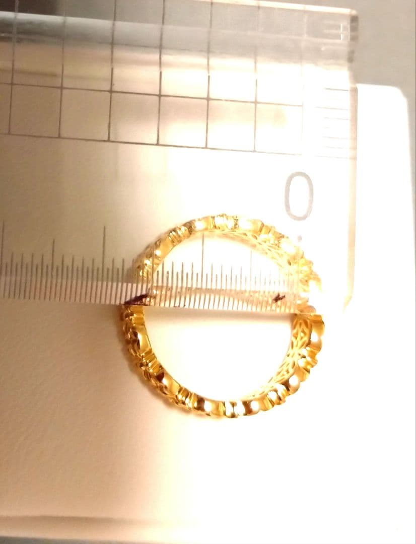 たま様☆4℃ Eau Douce シルバー リング ゴールド