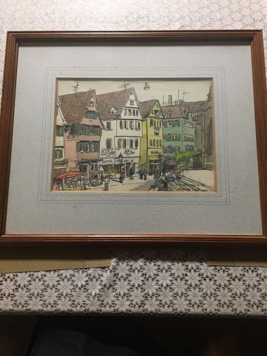 石川 滋彦 水彩画