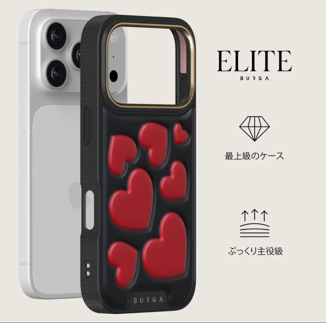 BURGA iPhone17Pro スマホケース ブルガ Crush