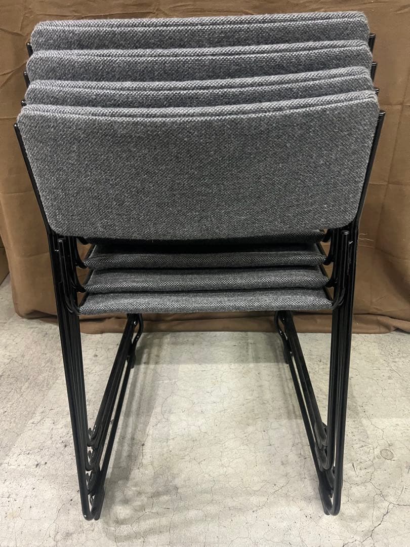 【4脚セット】　SEIARROWS スタッキングチェア　多目的チェア