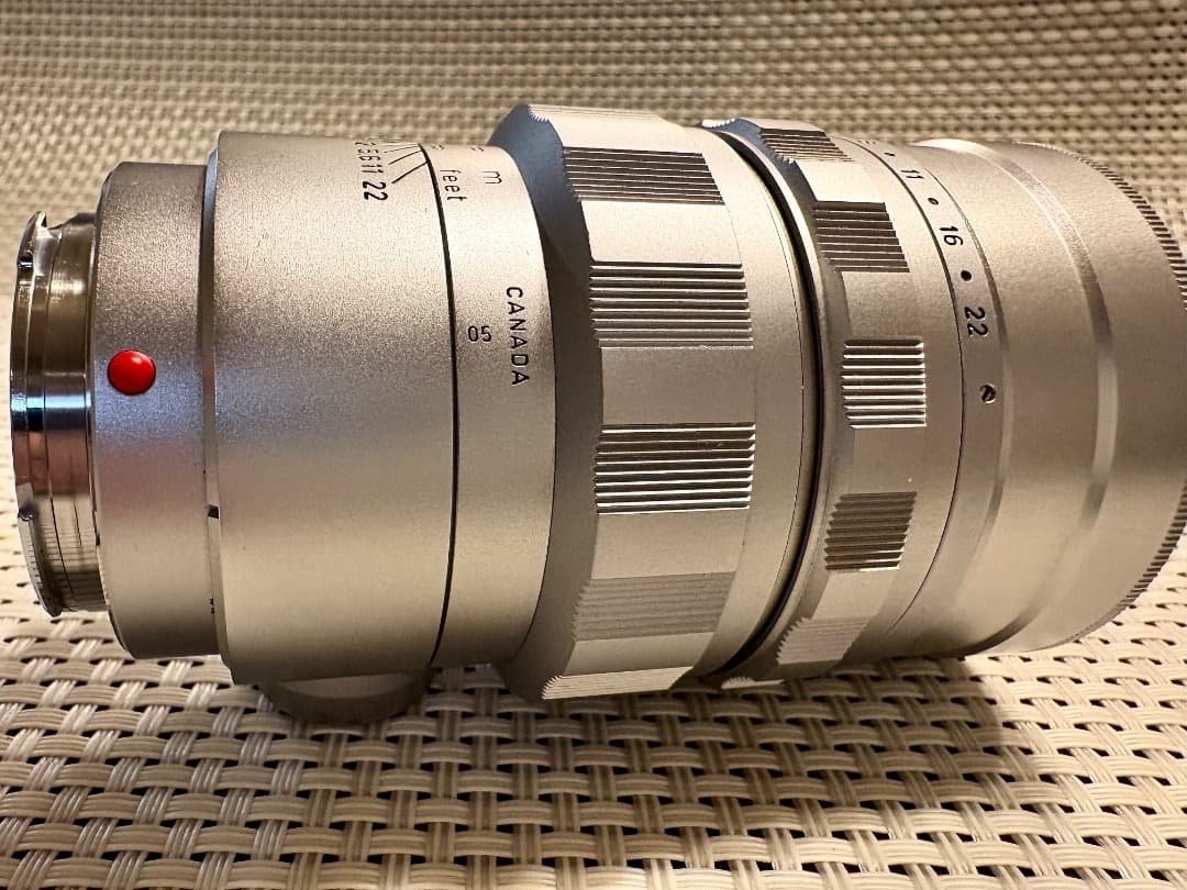 値下げしました。ライカズミクロン 90mm/202万台 2オーナー美品