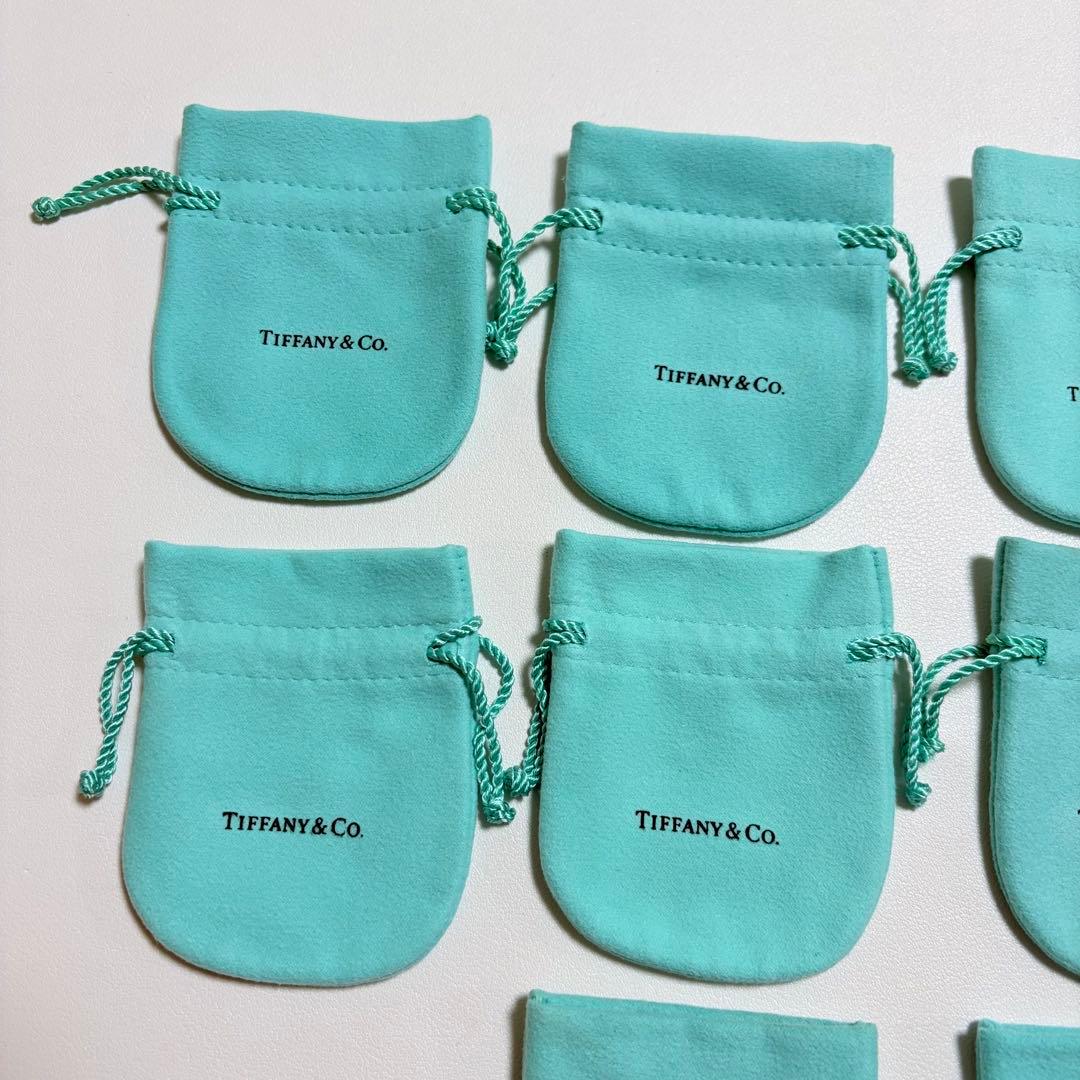 未使用品　ティファニー　巾着袋　保存袋　10枚セット　アクセサリーケース　ポーチ