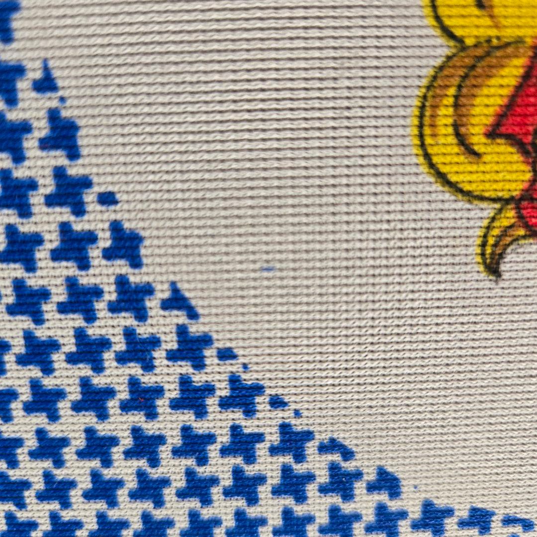 キャンディキャンディ　のれん　青系　2枚セット　昭和レトロ　新品