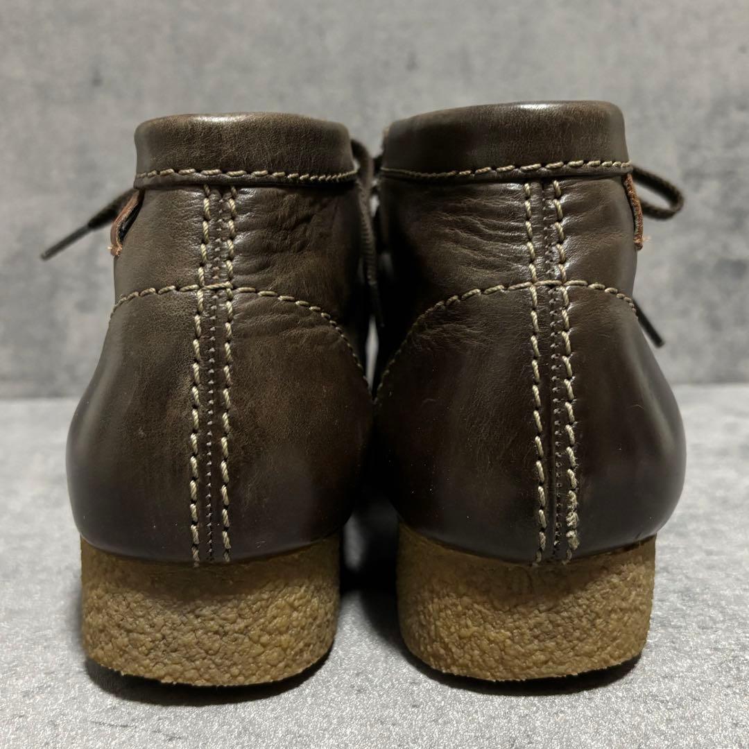 ♡未使用級♡ クラークス　ワラビー　スムースレザー　本革　ブラウン　1707