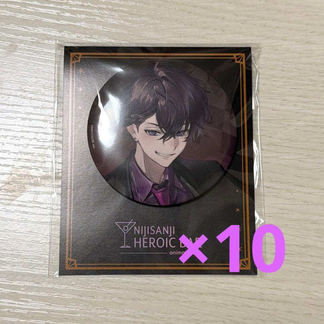 にじさんじ アニメイトカフェ 佐伯イッテツ BIG缶バッジ