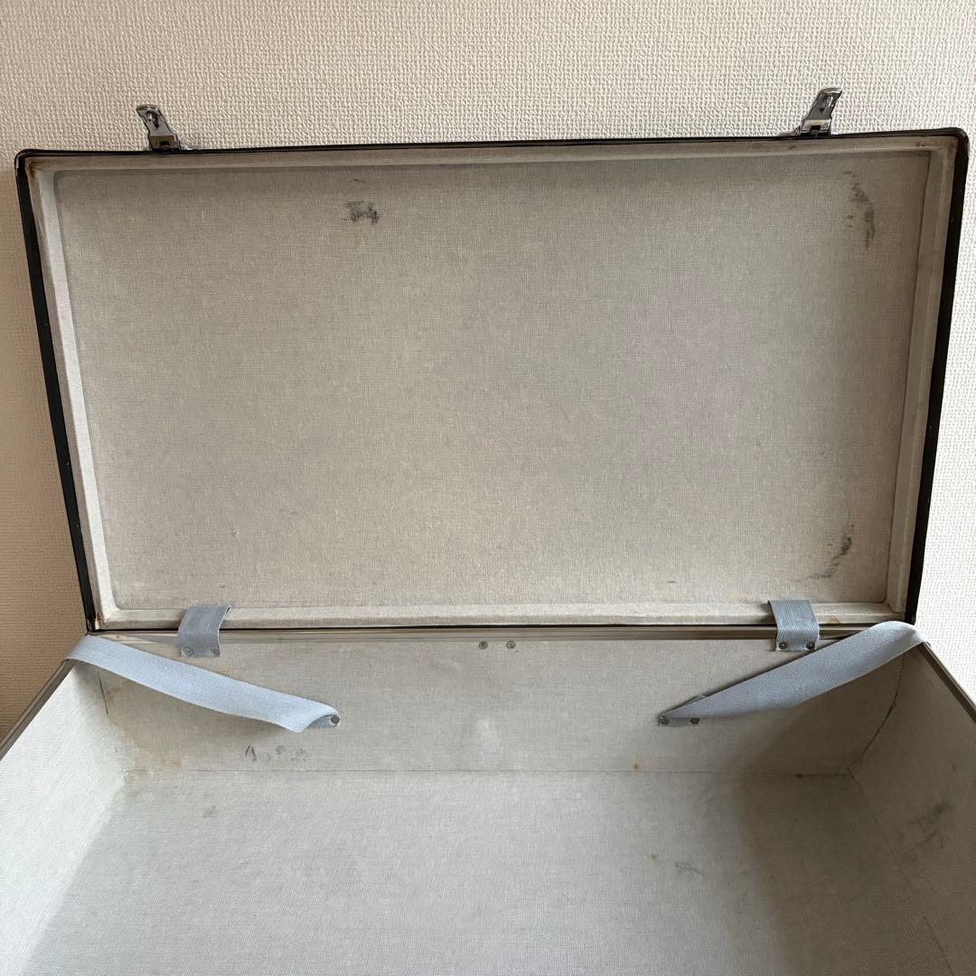 【純正ベルト付】グローブトロッター オリジナル ラージスーツケース ネイビー