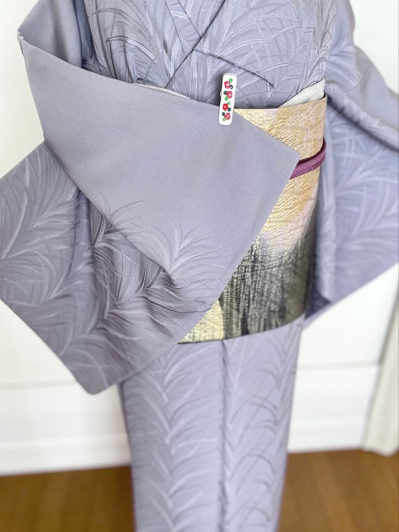 美色 色無地付下げ 大王松 トールサイズ裄丈67