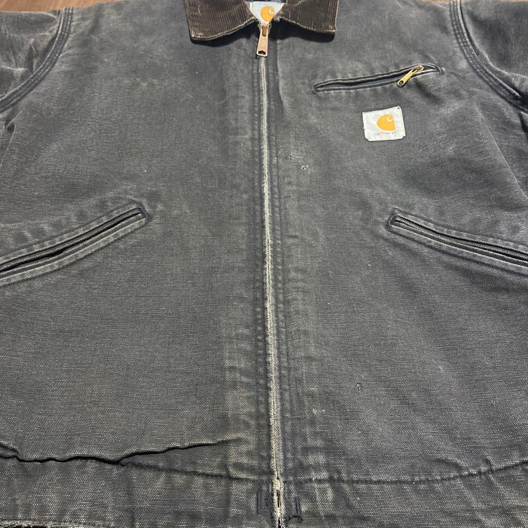 【Carhartt】デトロイトジャケット カーハート 80s USA製 ブラック