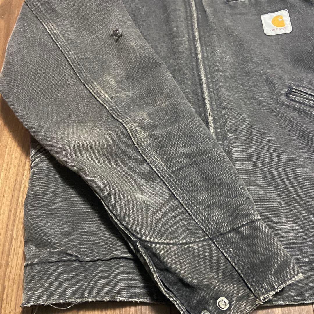 【Carhartt】デトロイトジャケット カーハート 80s USA製 ブラック