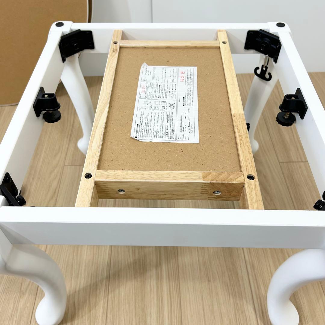 美品❗️ Francfranc こたつ 猫脚テーブル 白 ホワイト