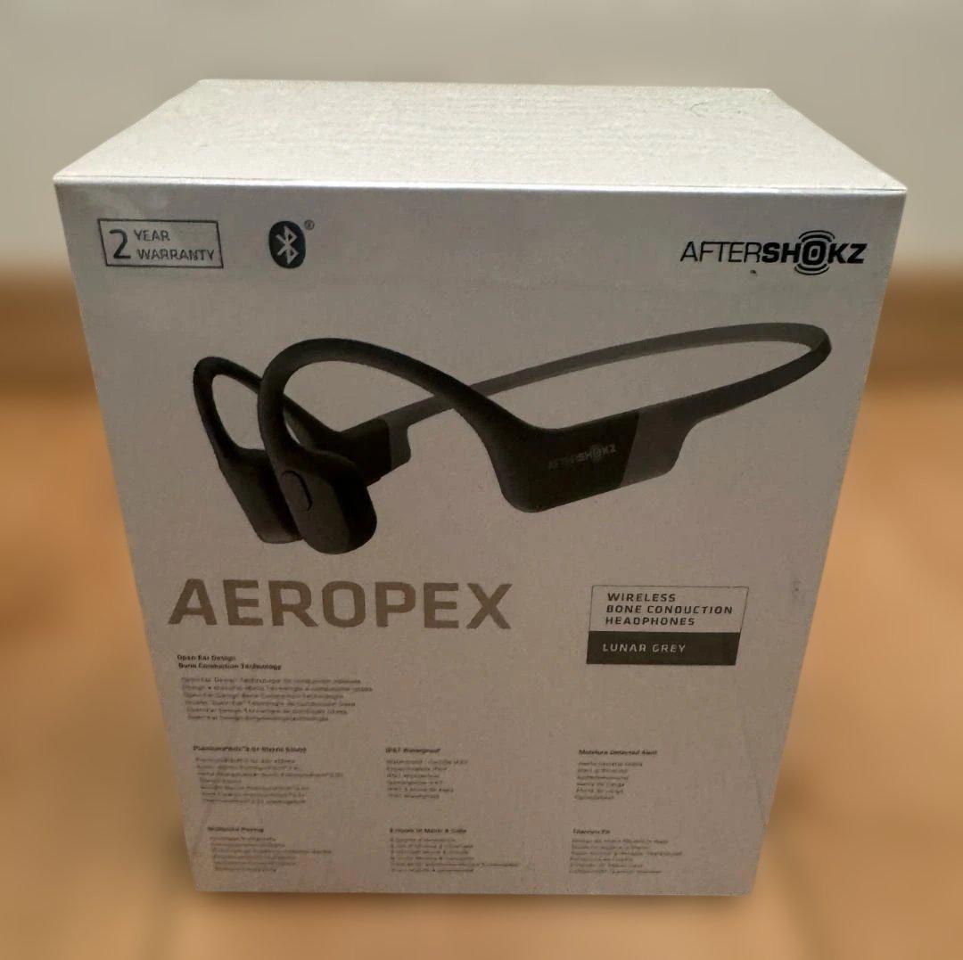 AFTERSHOKZ AEROPEX 新品未開封 骨伝導 ルナーグレー